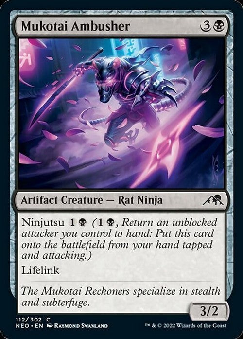 Mukotai Ambusher ~ Kamigawa: Neon Dynasty [ NM ] [ Magic MTG ]