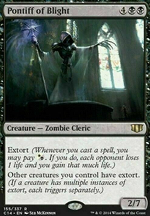 Pontiff of Blight ~ Commander 2014 [ EX+ ] [ Magic MTG ]