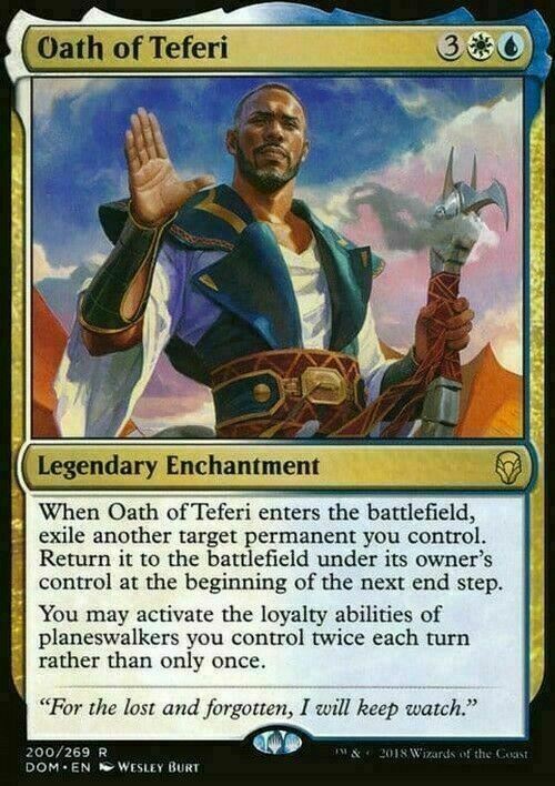 Oath of Teferi ~ Dominaria [ EX ] [ Magic MTG ]