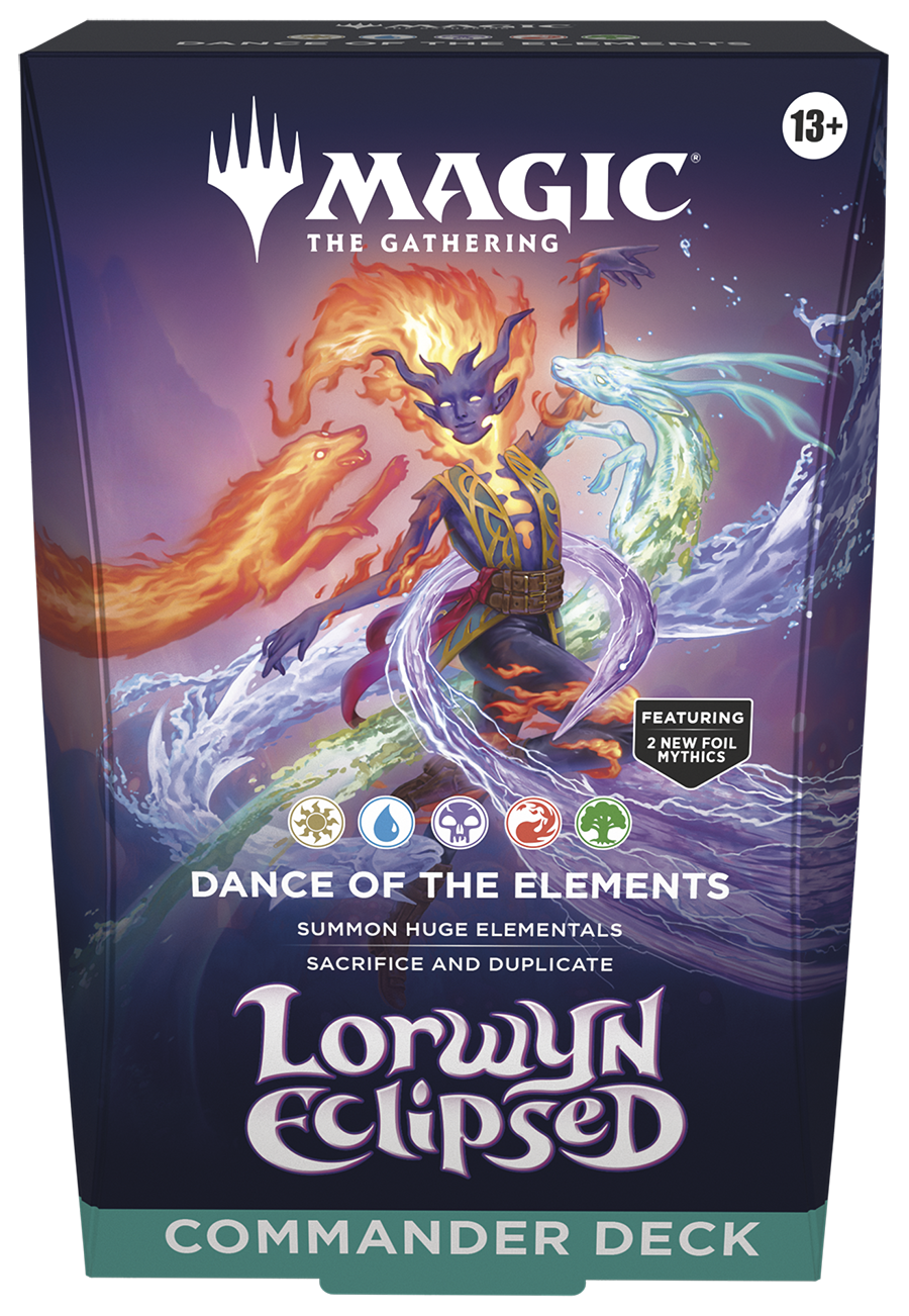 Dance of the Elements Commander Deck ~ Lorwyn Eclipsed ~ Magic MTG Sealed
