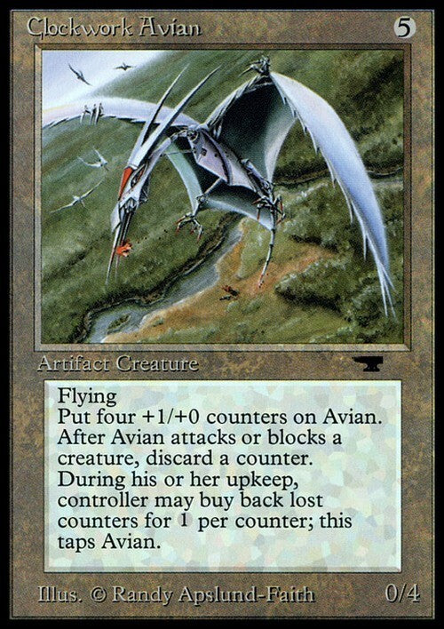 Clockwork Avian ~ Antiquities [ PLAYED ] [ Magic MTG ]