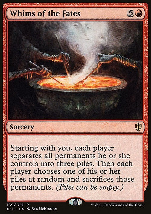 Whims of the Fates ~ Commander 2016 [ EX ] [ Magic MTG ]