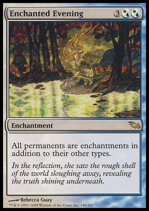 Enchanted Evening ~ Shadowmoor [ EX ] [ Magic MTG ]