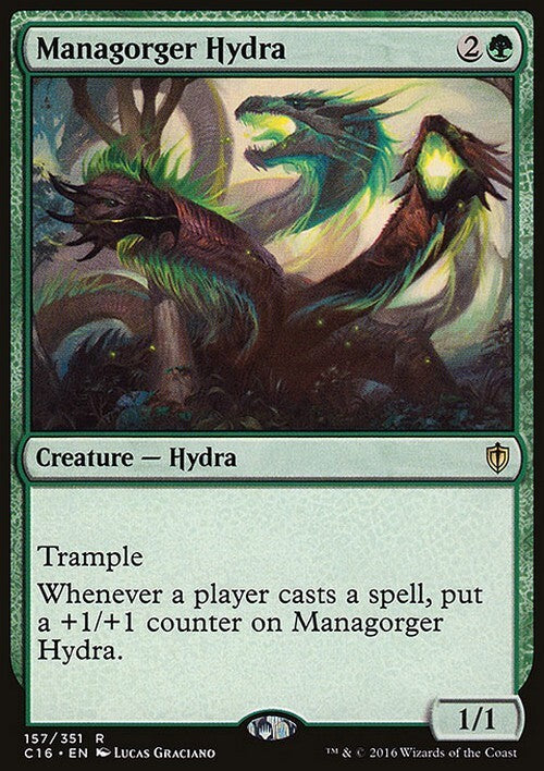 Managorger Hydra ~ Commander 2016 [ EX ] [ Magic MTG ]