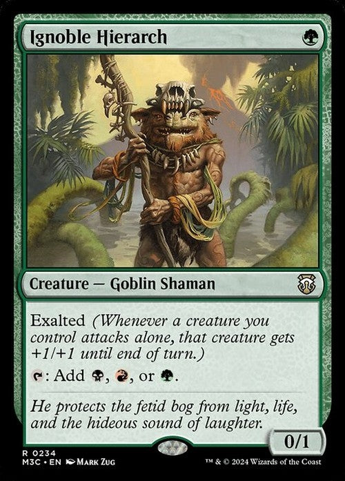 Ignoble Hierarch ~ Commander: Modern Horizons 3 [ NM ] [ Magic MTG ]
