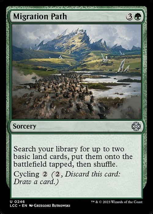 Migration Path ~ Commander: The Lost Caverns of Ixalan [ NM ] [ Magic MTG ]