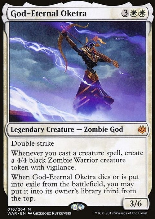 God-Eternal Oketra ~ War of the Spark [ EX ] [ Magic MTG ]