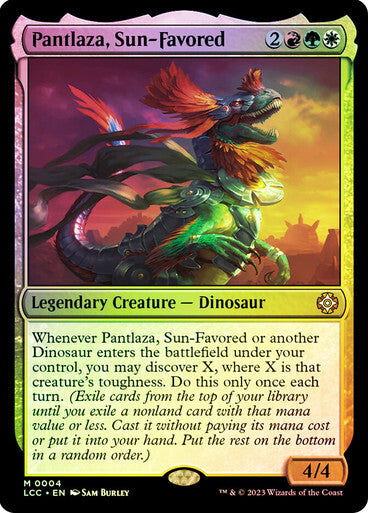 FOIL Pantlaza, Sun-Favored ~ Commander: The Lost Caverns of Ixalan [ MTG ]