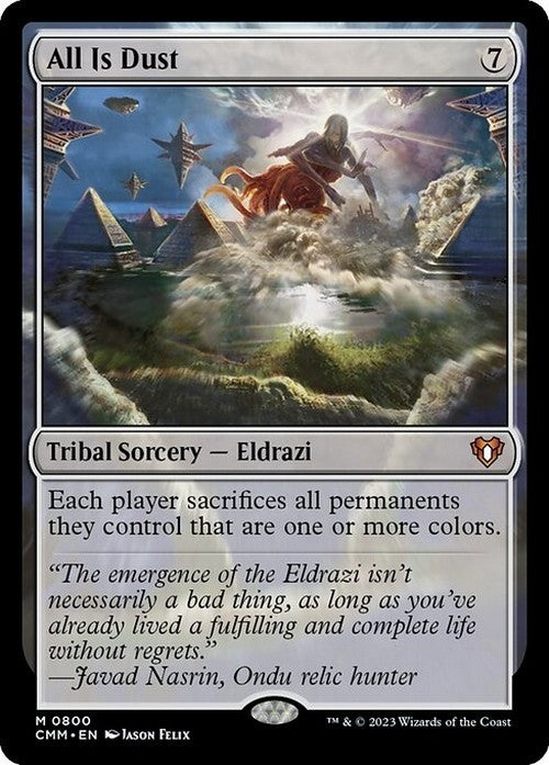 All Is Dust ~ Commander Masters [ NM ] [ Magic MTG ]