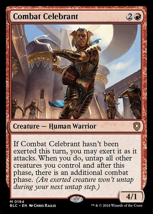 Combat Celebrant ~ Commander: Bloomburrow [ NM ] [ Magic MTG ]