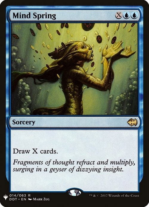 Mind Spring ~ Mystery Booster [ NM ] [ Magic MTG ]