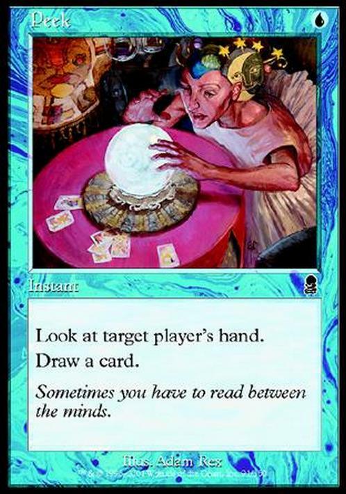 Peek ~ Odyssey [ EX ] [ Magic MTG ]