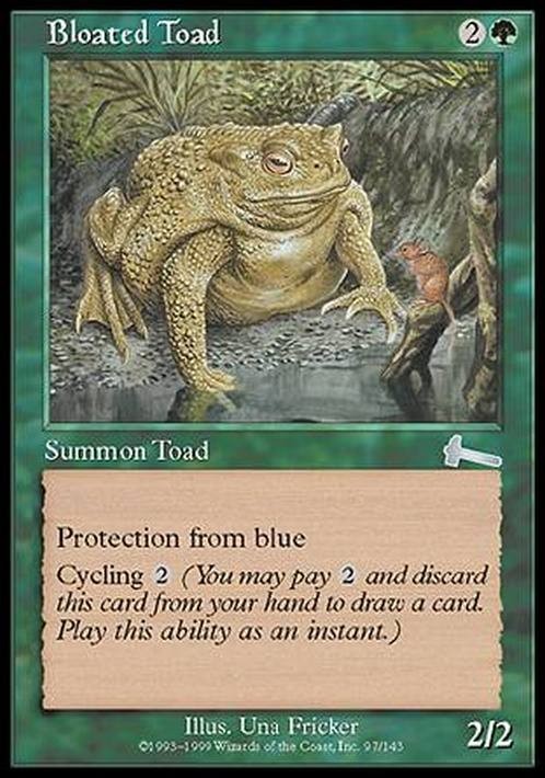 Bloated Toad ~ Urza's Legacy [ EX ] [ Magic MTG ]