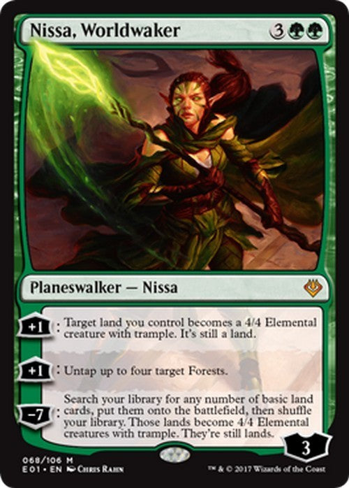 Nissa, Worldwaker ~ Archenemy: Nicol Bolas [ EX ] [ Magic MTG ]
