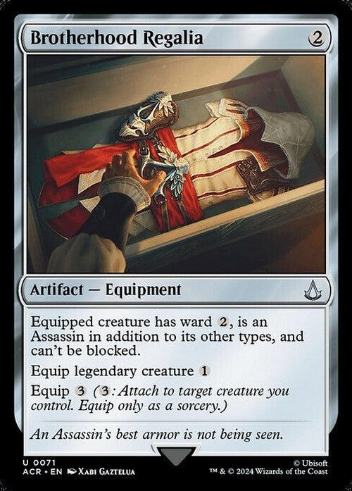 Brotherhood Regalia ~ Assassin's Creed [ NM ] [ Magic MTG ]