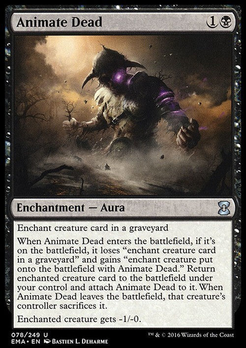 Animate Dead ~ Eternal Masters [ EX ] [ Magic MTG ]