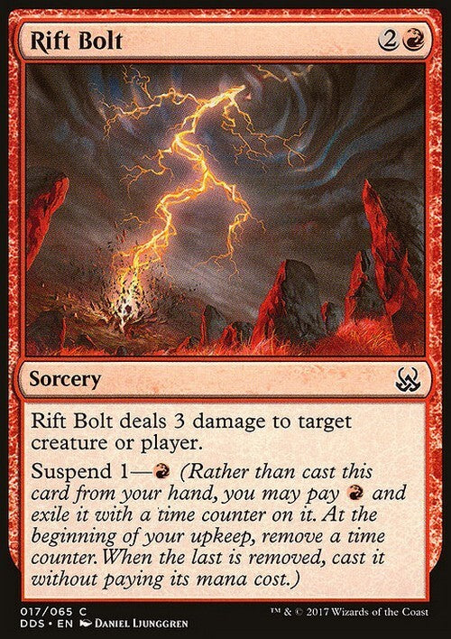 Rift Bolt ~ Duel Decks [ EX ] [ Magic MTG ]