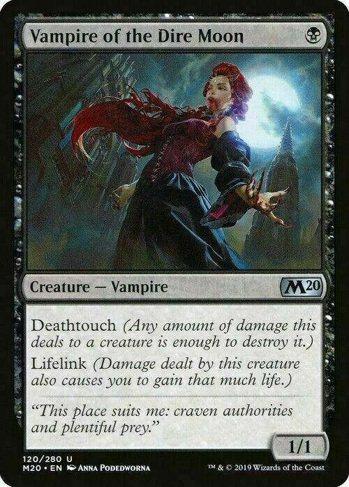 Vampire of the Dire Moon ~ Core 2020 [ NM ] [ Magic MTG ]
