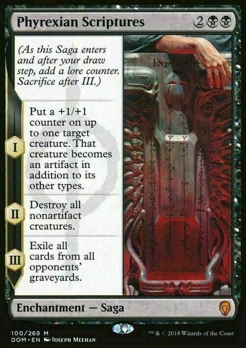 Phyrexian Scriptures ~ Dominaria [ NM ] [ Magic MTG ]