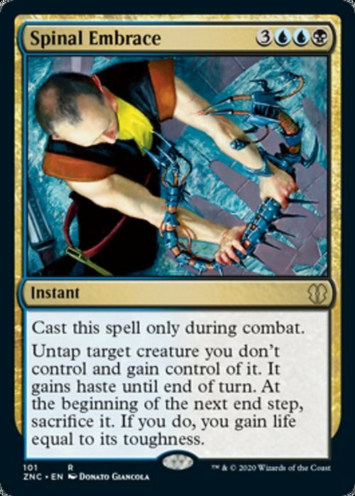 Spinal Embrace ~ Commander: Zendikar Rising [ NM ] [ Magic MTG ]