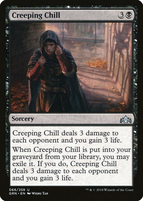 Creeping Chill ~ Guilds of Ravnica [ NM ] [ Magic MTG ]