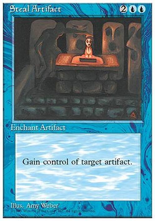 Steal Artifact ~ Fourth Edition [ EX ] [ Magic MTG ]