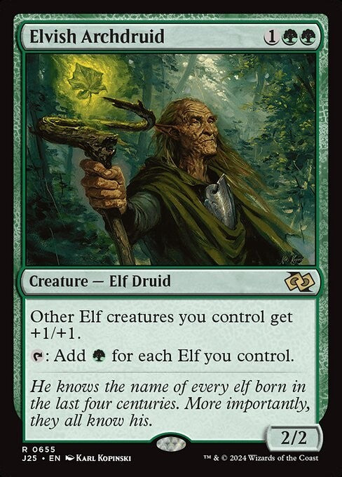 Elvish Archdruid ~ Jumpstart 2025 [ NM ] [ Magic MTG ]