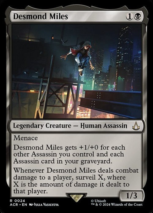 Desmond Miles ~ Assassin's Creed [ NM ] [ Magic MTG ]