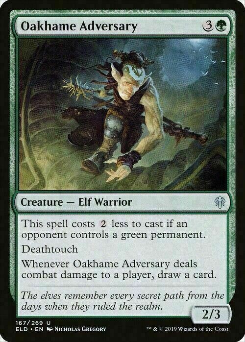 Oakhame Adversary ~ Throne of Eldraine [ NM ] [ Magic MTG ]