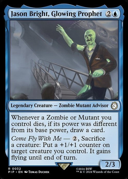Jason Bright, Glowing Prophet ~ Commander: Fallout [ NM ] [ Magic MTG ]
