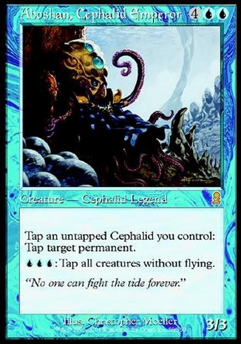 Aboshan, Cephalid Emperor ~ Odyssey [ EX ] [ Magic MTG ]