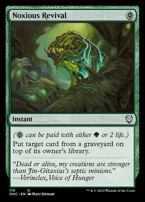 Noxious Revival ~ Commander: Phyrexia [ NM ] [ Magic MTG ]