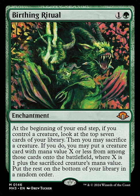 Birthing Ritual ~ Modern Horizons 3 [ NM ] [ Magic MTG ]