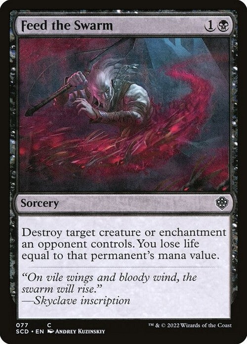 Feed the Swarm ~ Starter Commander [ NM ] [ Magic MTG ]