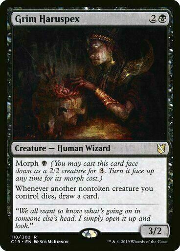 Grim Haruspex ~ Commander 2019 [ EX ] [ Magic MTG ]