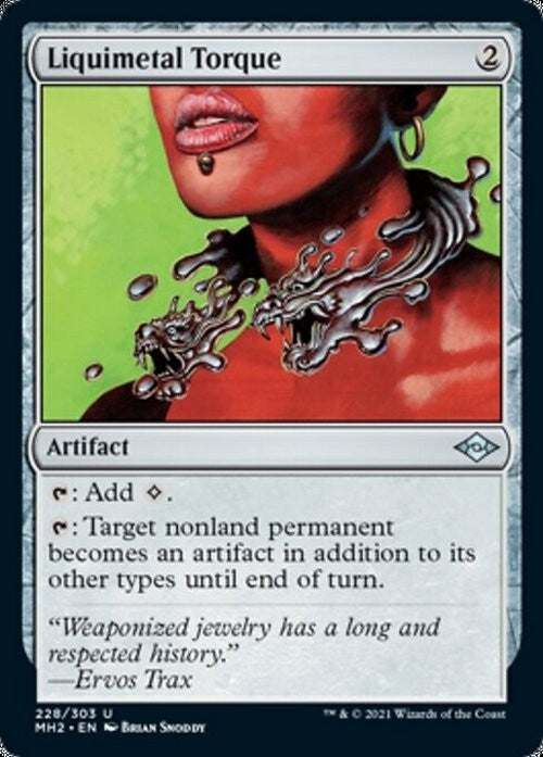 Liquimetal Torque ~ Modern Horizons 2 [ NM ] [ Magic MTG ]