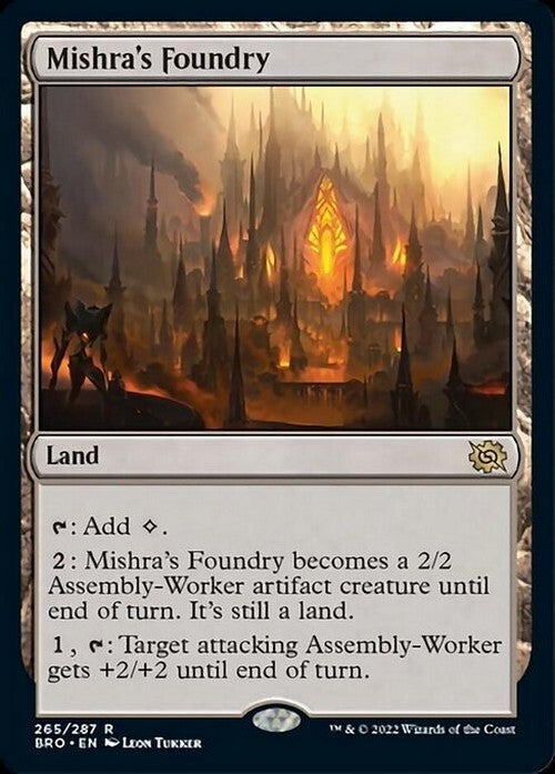 Mishra's Foundry ~ The Brothers' War [ NM ] [ Magic MTG ]