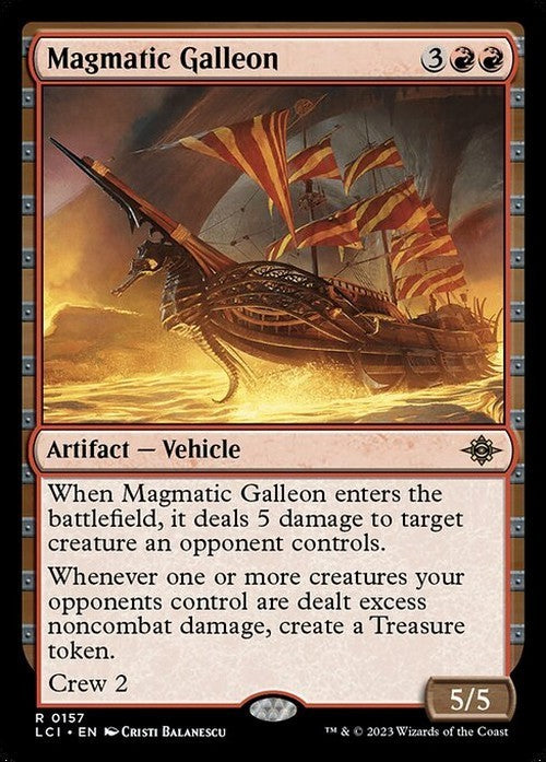 Magmatic Galleon ~ The Lost Caverns of Ixalan [ NM ] [ Magic MTG ]
