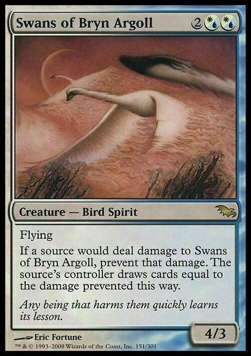 Swans of Bryn Argoll ~ Shadowmoor [ EX ] [ Magic MTG ]