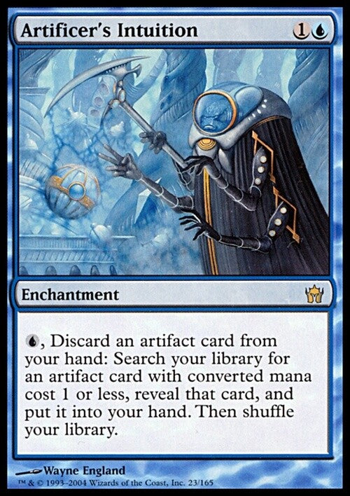 Artificer's Intuition ~ Fifth Dawn [ EX ] [ Magic MTG ]