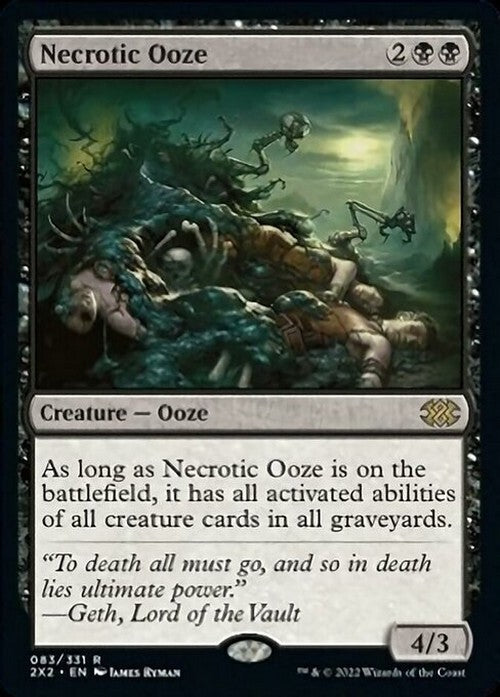 Necrotic Ooze ~ Double Masters 2022 [ NM ] [ Magic MTG ]