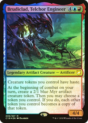 FOIL Brudiclad, Telchor Engineer ~ Commander 2018 [ EX ] [ Magic MTG ]