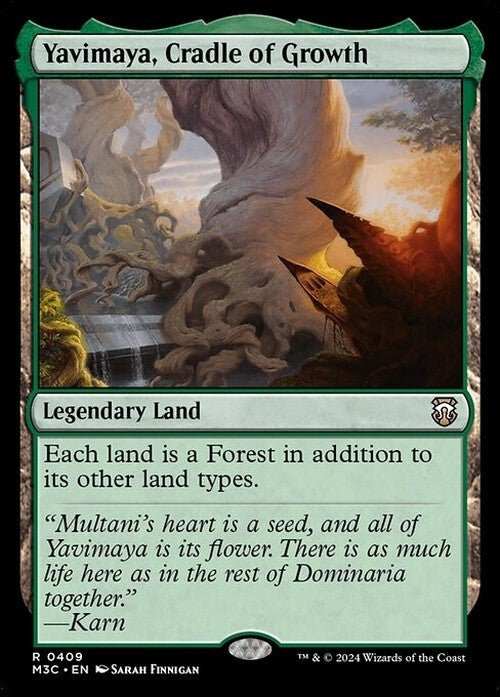 Yavimaya, Cradle of Growth ~ Commander: Modern Horizons 3 [ NM ] [ Magic MTG ]