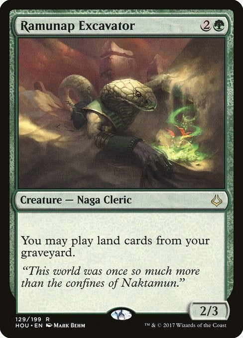 Ramunap Excavator ~ Hour of Devastation [ EX ] [ Magic MTG ]