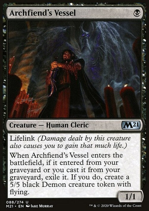 Archfiend's Vessel ~ Core 2021 [ NM ] [ Magic MTG ]