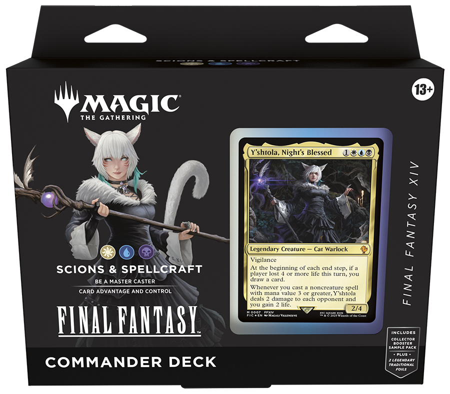 Scions & Spellcraft Commander Deck ~ Final Fantasy ~ Magic MTG Sealed