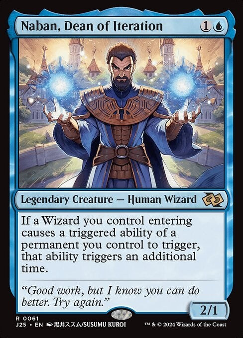 Naban, Dean of Iteration ~ Jumpstart 2025 [ NM ] [ Magic MTG ]