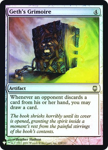 FOIL Geth's Grimoire ~ Mystery Booster [ NM ] [ Magic MTG ]