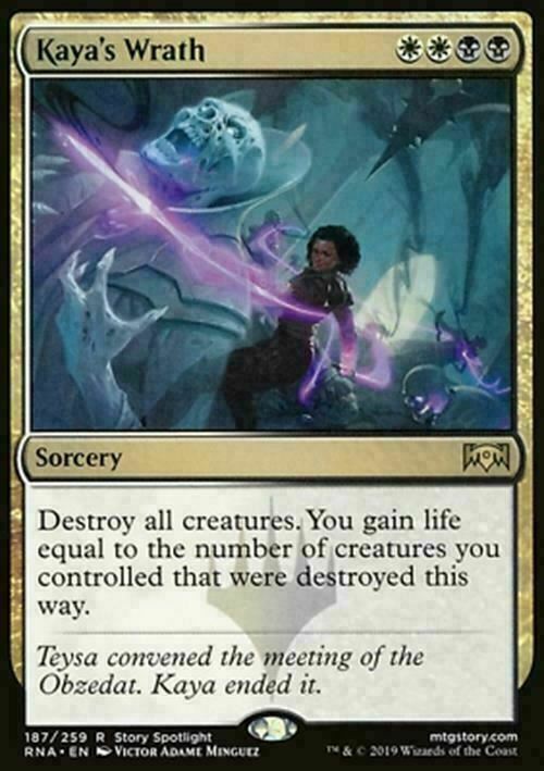Kaya's Wrath ~ Ravnica Allegiance [ NM ] [ Magic MTG ]