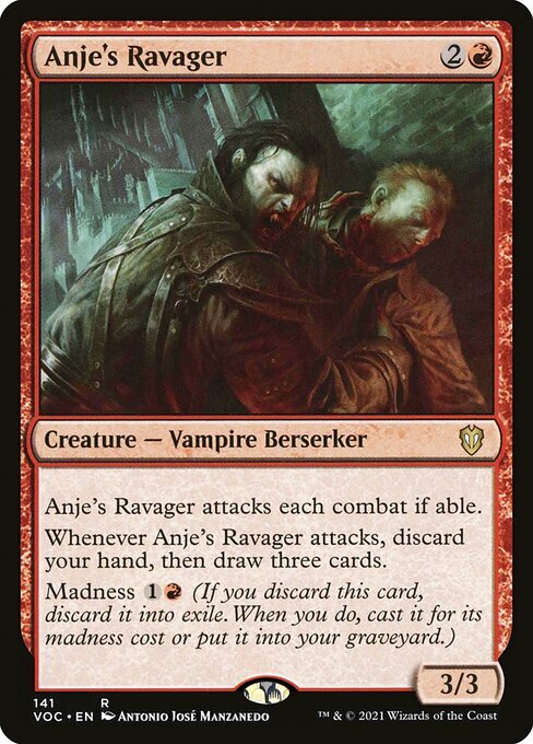 Anje's Ravager ~ Commander: Crimson Vow [ NM ] [ MTG ]